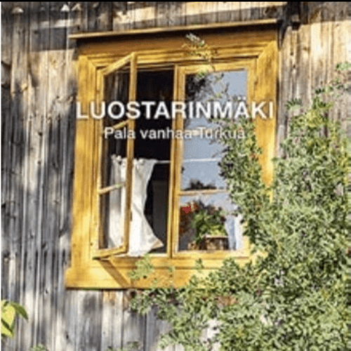 kirjan kansikuva: ikkuna Luostarinmäeltä